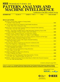 IEEE Transactions on Pattern Analysis and Machine Intelligence